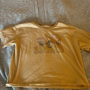 Bronco Women's Crop Top - Tan